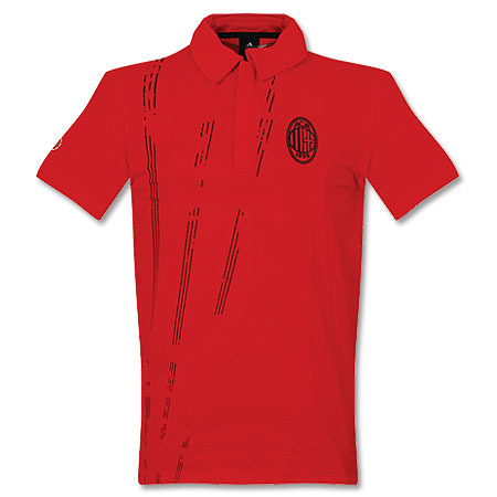 [일시특가]AC밀란 1899 폴로/ 레드/ 아디다스 유럽직수입/ 레어버젼/당일발송/ 08-09 AC Milan Polo Shirt red