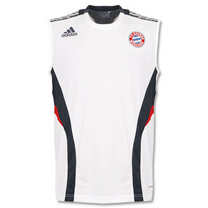 [초특가]뮌헨 08-09 민소매 트레이닝 탑/화이트/포모션/선수용/아디다스/ 유럽직수입/ 독일매장판/당일발송/ADIDAS FORMOTION/08-09 Bayern Munich Sleeveless Jersey - White