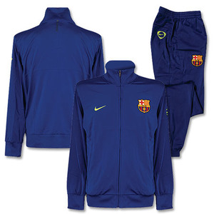 [일시특가]바르셀로나 니트 수트/블루/ 나이키유럽 직수입/트레이닝 세트/당일발송/09-10 Barcelona Knit Warmup Suit (Blue)